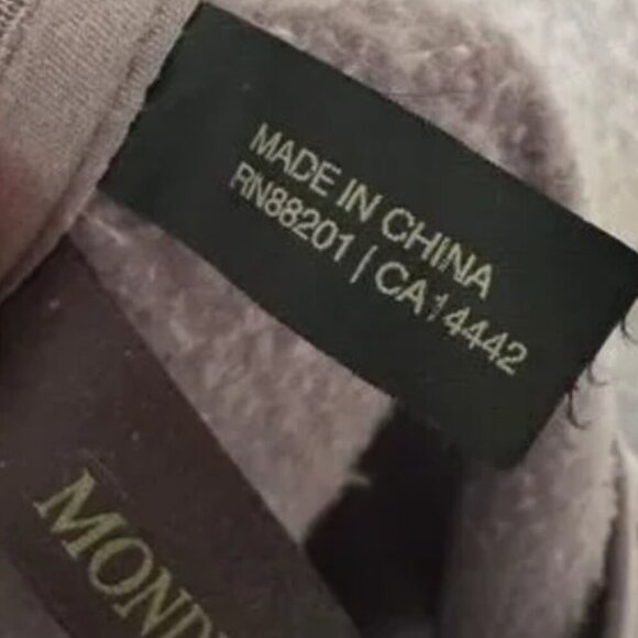 Mondetta Lilac Purple Fleece Crewneck Pullover Sweatshirt Women's Size XL POCKET - Picture 6 of 9